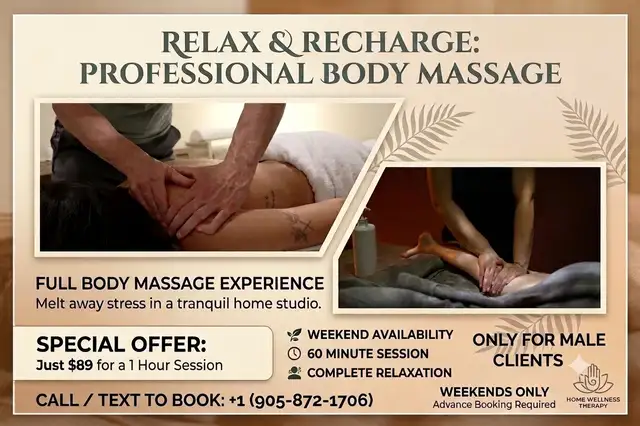 Home Wellness Therapy (  Male To Male )