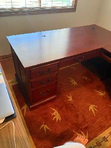Solid wood desk - Photo 2