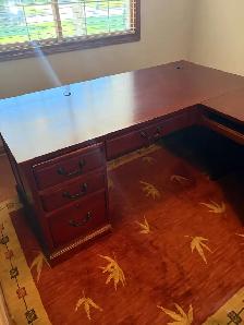 Solid wood desk - Photo 3