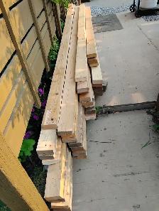 Used 2' x 4' Lumber