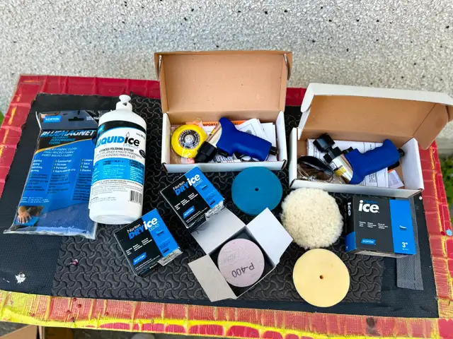 NEW NORTON CLEAR-COAT REPAIR KITAS PICTURED - NEW IN THE BOX