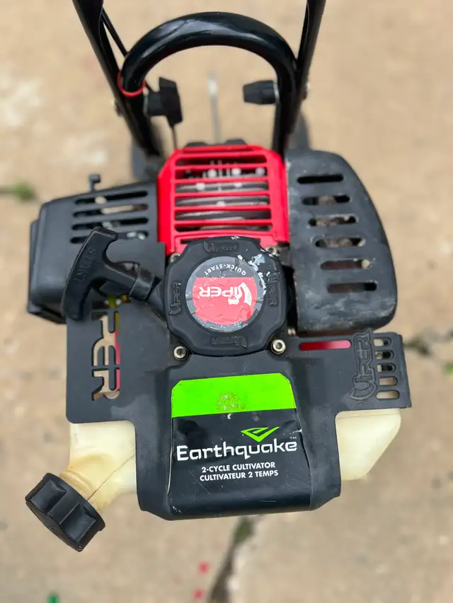 ONE GOOD EARTHQUAKE 2CYCLE VIPER CULTIVATORAS PICTURED