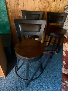 Set of 3 Bar Stools