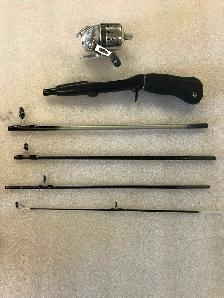 Collapsible fishing rod
