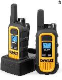DEWALT 250,000 Sq. ft. FRS/GMRS Heavy Duty 1 Watt Two-Way Radio