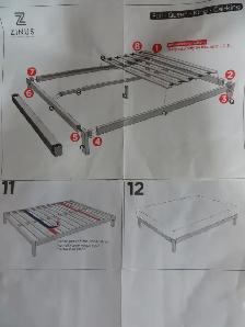 New Metal Full Size Bed Frame - Photo 3