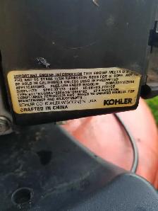 173cc Kohler Airens  Self Propelled. - Photo 2