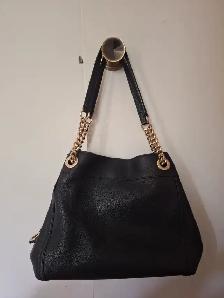 Coach Purse / Bag - Black / Gold - Photo 5