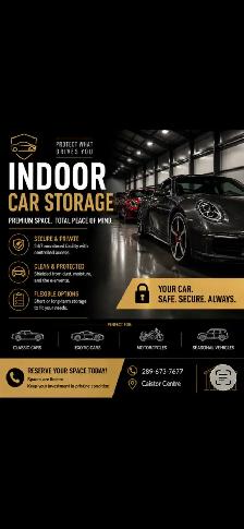 Indoor Storage Cars, Motorcycles