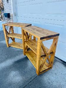 NEW 4’ rustic console table - Photo 7