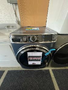 NEW 28" GE Profile Front Load Washer (Sapphire Blue) Stackable