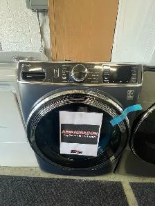 NEW 28" GE Profile Front Load Washer (Sapphire Blue) Stackable - Photo 2