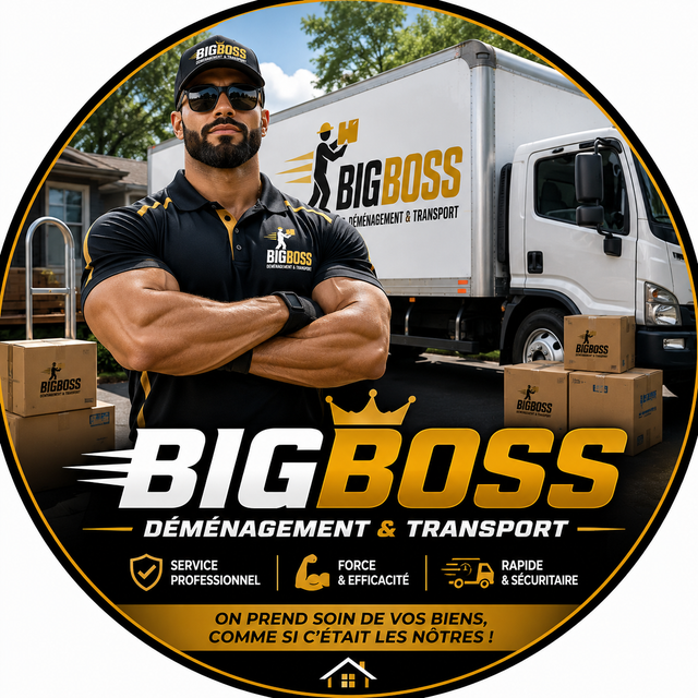 BigBoss Déménagement et Transport – Service Professionnel