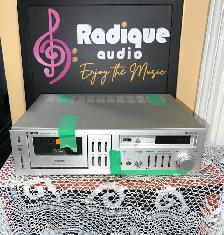 Onkyo TA-2040 Cassette Deck – Silver, Japan, For Parts/Repair
