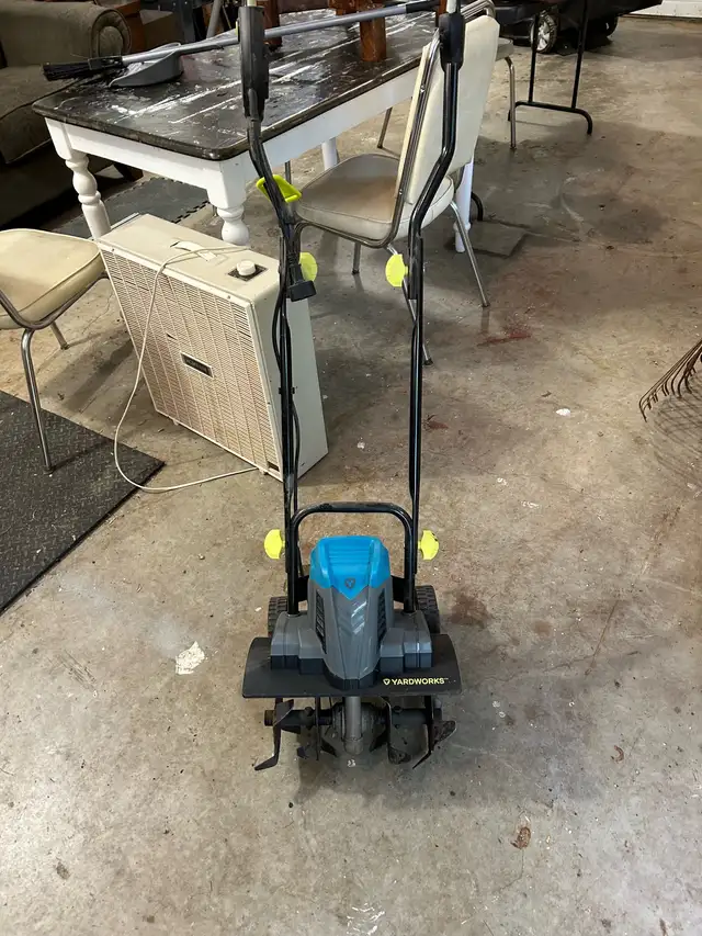 Yardworks 10A Electric Corded Tiller
