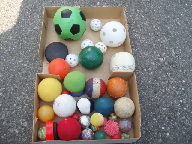 BALLS -  VARIOUS  KINDS