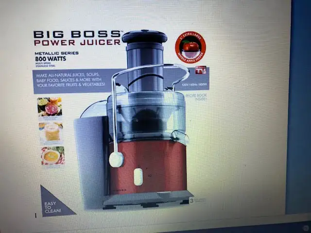 POWER JUICER- BIG BOSS (BRAND NEW) - UNPACKED