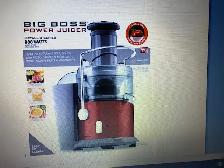 POWER JUICER- BIG BOSS (BRAND NEW) - UNPACKED