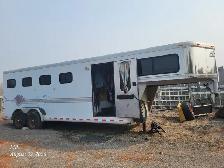 SUNDOWNER 4 Horse Trailer, 1998, White