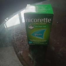 nicorette gum 4mg 105per pk