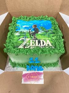 Zelda birthday cakes slab cake 25-30 servings - Photo 2