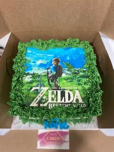 Zelda birthday cakes slab cake 25-30 servings - Photo 3