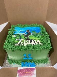 Zelda birthday cakes slab cake 25-30 servings - Photo 5