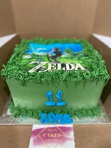 Zelda birthday cakes slab cake 25-30 servings - Photo 8