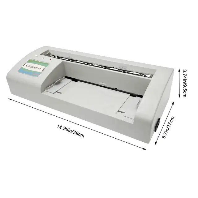 Full Bleed Business Name Card Paper Cutter Slitter 120052