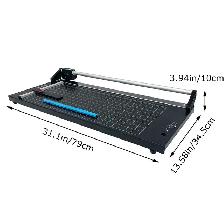 24in Manual Rotary Paper Trimmer Sharp Paper Cutter 120088 - Photo 10