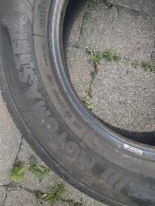 215-60R16x4 pneus été (2xMotomaster et 2x Sailun) très bon état. - Photo 5