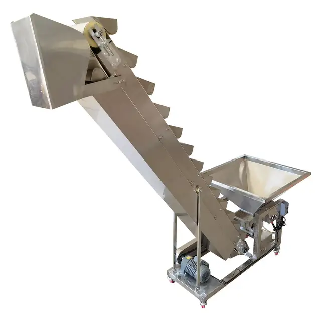 Elevating Rice Nut Conveyor Z Type Bucket Elevator Feeder 056747