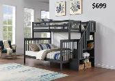 SINGLE/DOUBLE BUNK BEDS, MANY COLOURS STARTING AT $529 - Photo 3