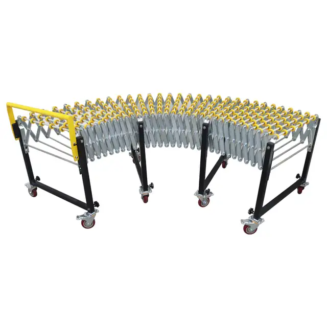 47-177’’Length Folding Retractable Conveyor Adjustable 230384