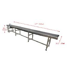 177x15.7inch Industrial Transport Bel Conveyor 230497 - Photo 8