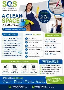 NEED A CLEAN HOME?WE’LL MAKE IT SPARKLE! ✨