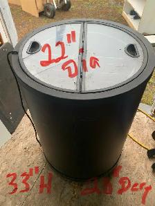 electric refrigerated cooler for soft drinks
