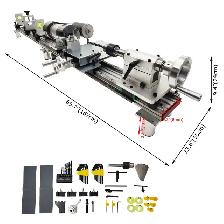 Dual Track Dual Chuck Billiard Cue Repair Lathe Machine 028376 - Photo 4