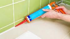 BATHTUB & SHOWER Silicone Caulk Grout SteamCleans
