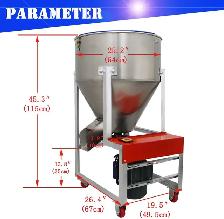 165Lbs Stainless Steel Feed Mixer Granular Powder Blender021570 - Photo 2