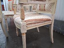 Set of 8 Vintage Dining Chairs - Photo 3