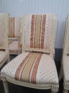 Set of 8 Vintage Dining Chairs - Photo 6