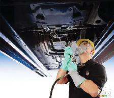 CAR RUSTPROOFING DRIP-LESS & UNDERCOATING