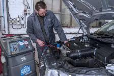 CAR AIR CONDITIONING GAS REFILL AC LINES AND HOSES REPLACEMENT
