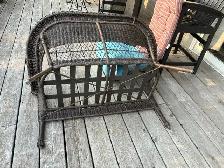 Wicker Love Seat For Sale - Photo 4