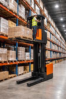 Forklift operator (Orderpicker forklift)