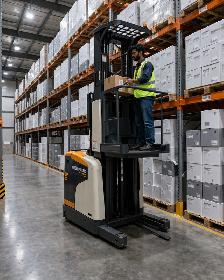 Order Picker Forklift operator