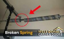 same day broken spring repair