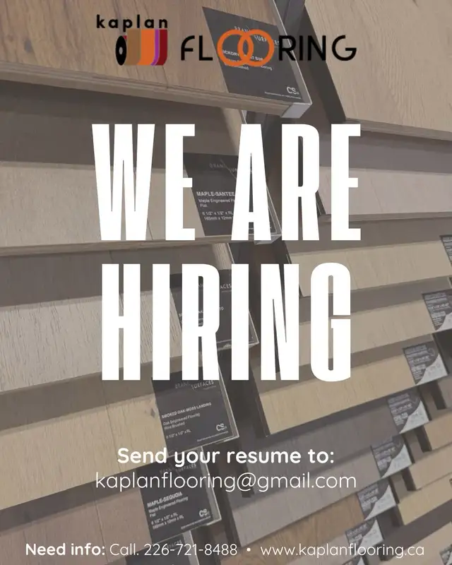 WE ARE HIRING