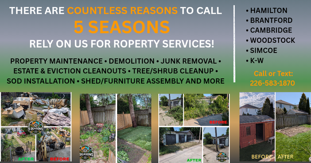 LANDSCAPING • DEMOLITION • JUNK REMOVAL • AND MORE